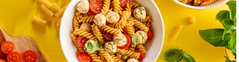 Découvrez nos recettes de salades de pâtes