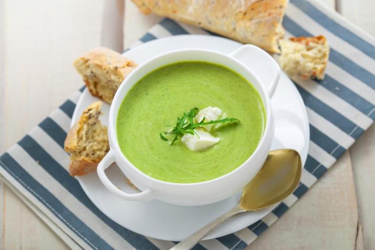 Veloute de roquette et parmesan Veloute de roquette et parmesan