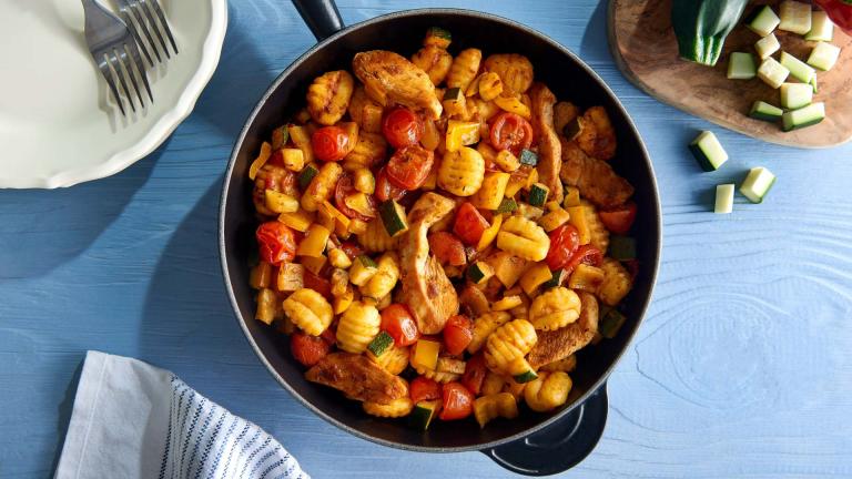 Poêlée de gnocchi à la mediteranéenne Poêlée de gnocchi à la mediteranéenne