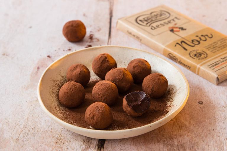 Truffes au chocolat