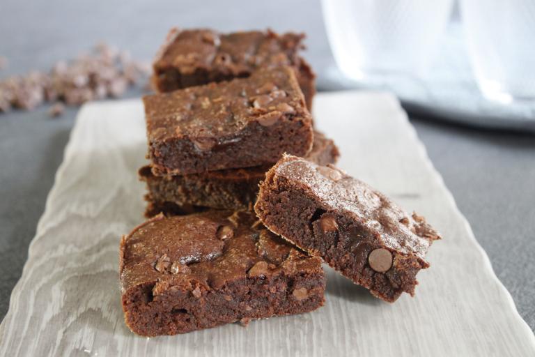 Brownie pépites de chocolat au lait Brownie pépites de chocolat au lait