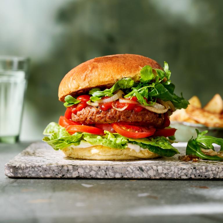 Burger végétalien Burger végétalien