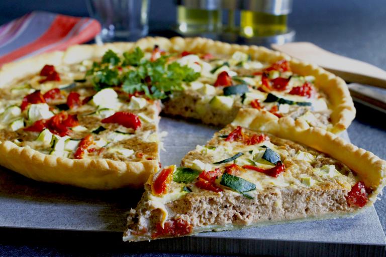 Quiche au thon et olives Quiche au thon et olives