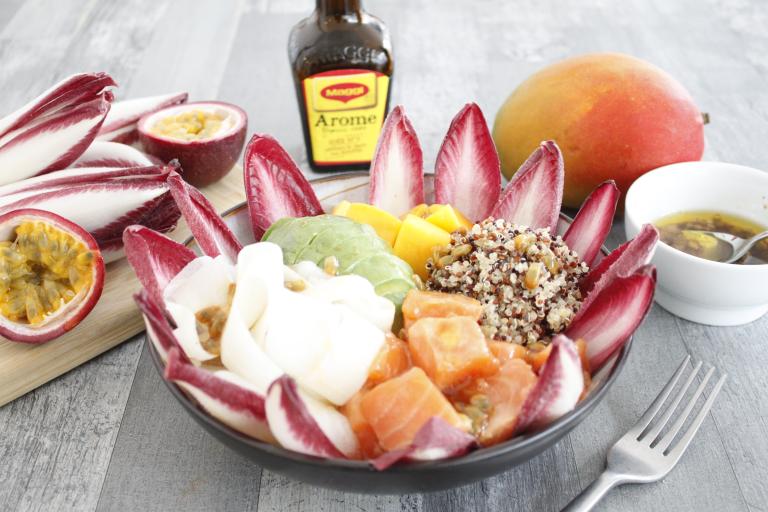 Buddah bowl au saumon Buddah bowl au saumon