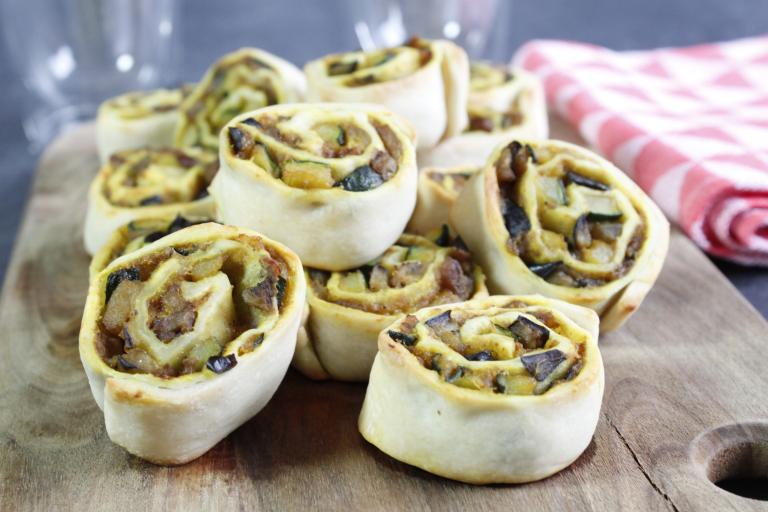 Mini pizzas végétariennes Mini pizzas végétariennes
