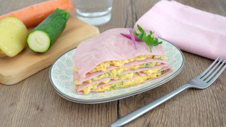 Mille-feuilles de légumes et chèvre Mille-feuilles de légumes et chèvre