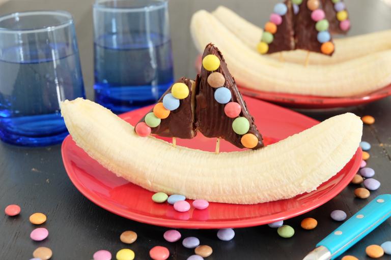 Bateau fruits chocolat Smarties Bateau fruits chocolat Smarties
