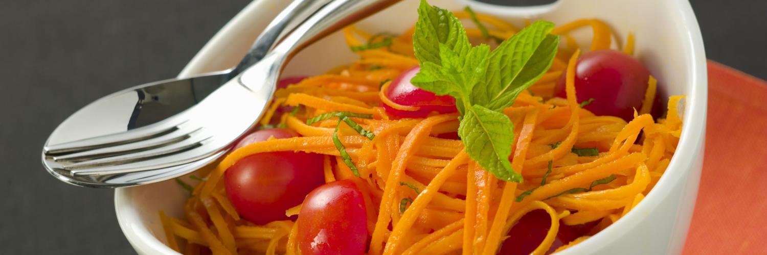 Carottes rapees a l'orange Carottes rapees a l'orange