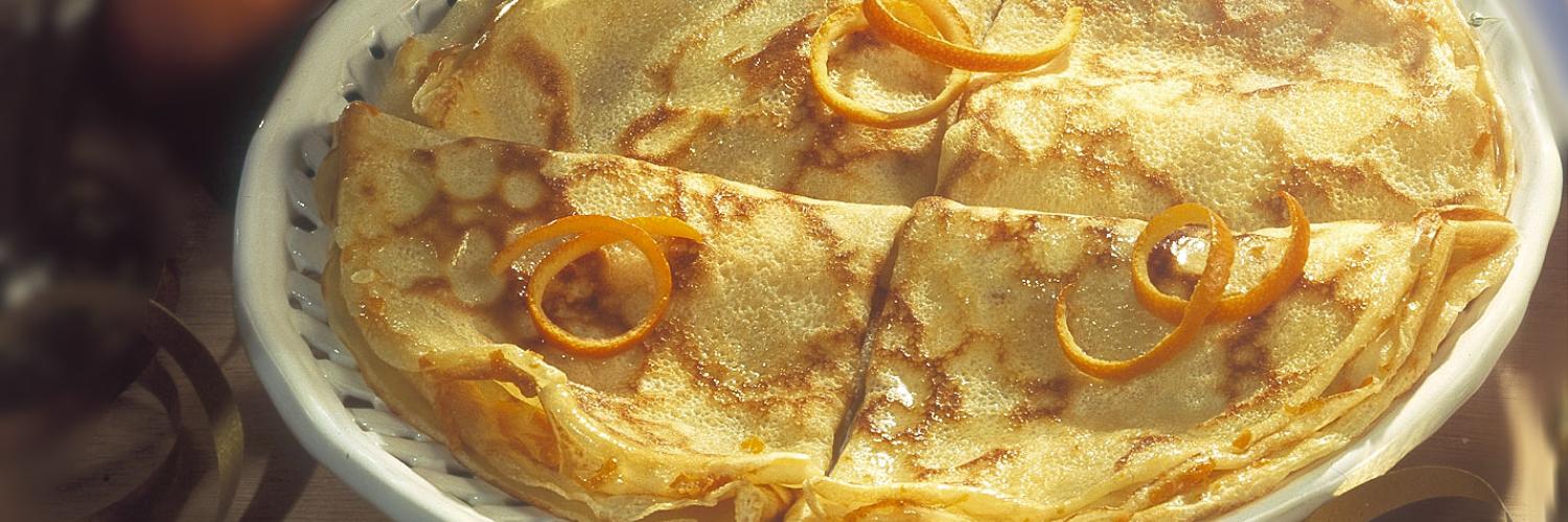 Crepes au cafe et beurre d'orange Crepes au cafe et beurre d'orange