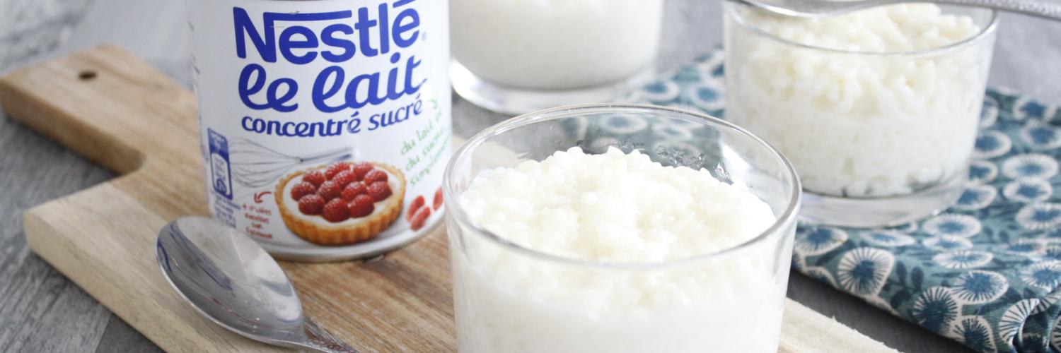 Riz au lait à la cannelle Riz au lait à la cannelle