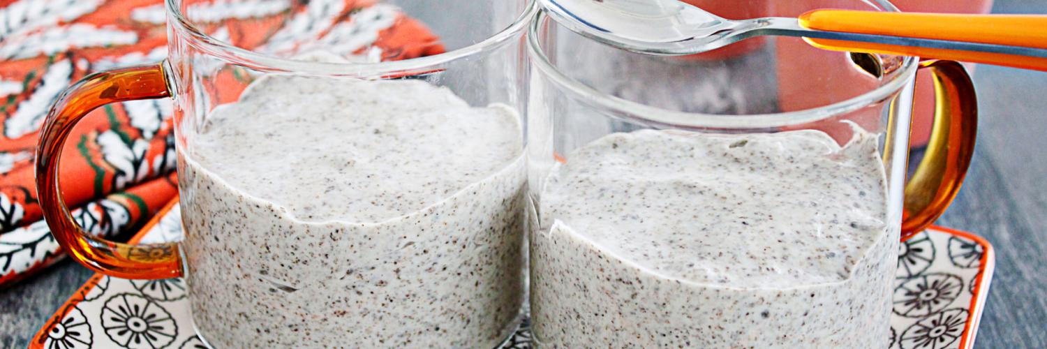 Pudding de graines de chia Pudding de graines de chia