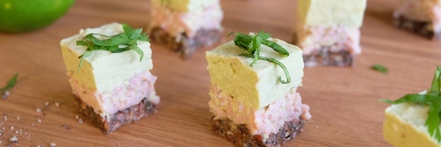 Mini cheesecake au râpé de jambon Mini cheesecake au râpé de jambon