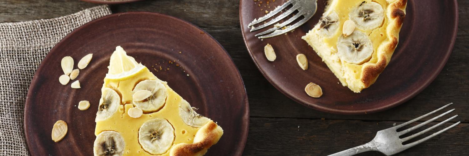 Tarte banane et citron Tarte banane et citron