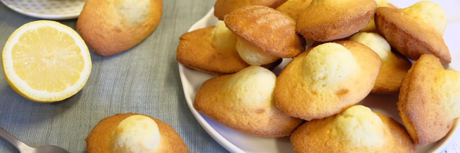 Madeleine citron Madeleine citron