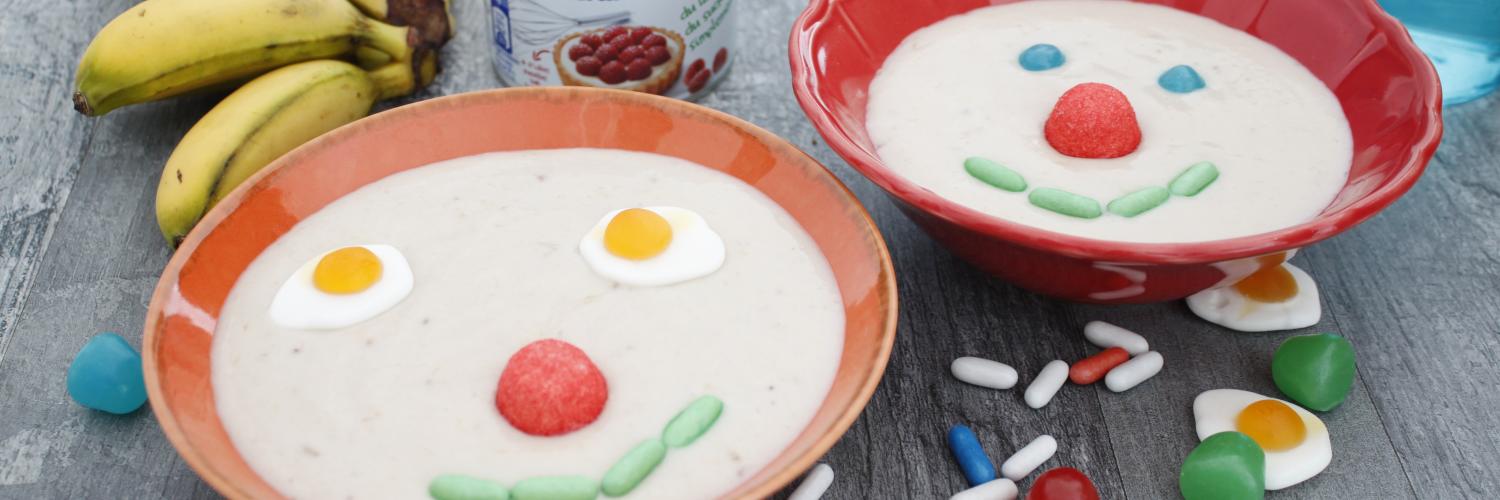 Soupe banane déguisée Soupe banane déguisée