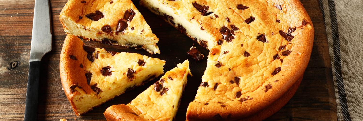Gâteau au yaourt facile aux pépites de chocolat Gâteau au yaourt facile aux pépites de chocolat