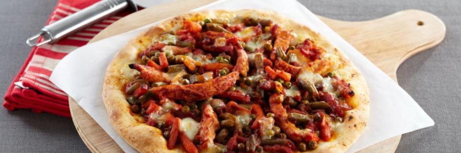 Pizza poulet bacon Pizza poulet bacon