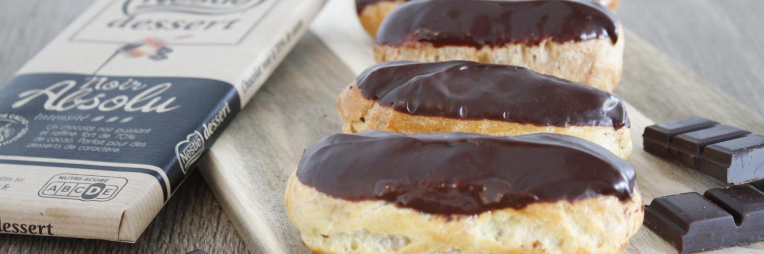 Eclairs au chocolat Noir Absolu Eclairs au chocolat Noir Absolu