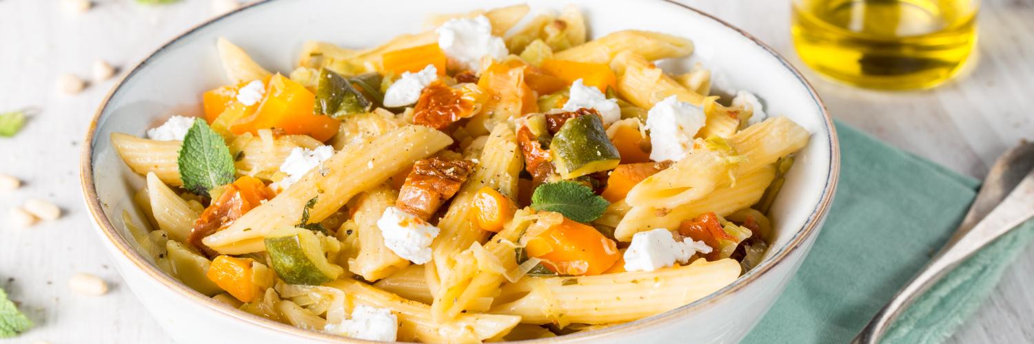 One pot pasta aux légumes et chèvre frais Cookeo One pot pasta aux légumes et chèvre frais Cookeo