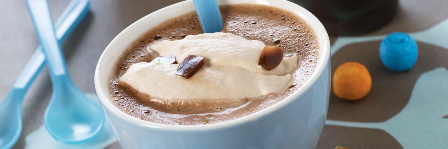 Chococino et mousse de caramel Chococino et mousse de caramel