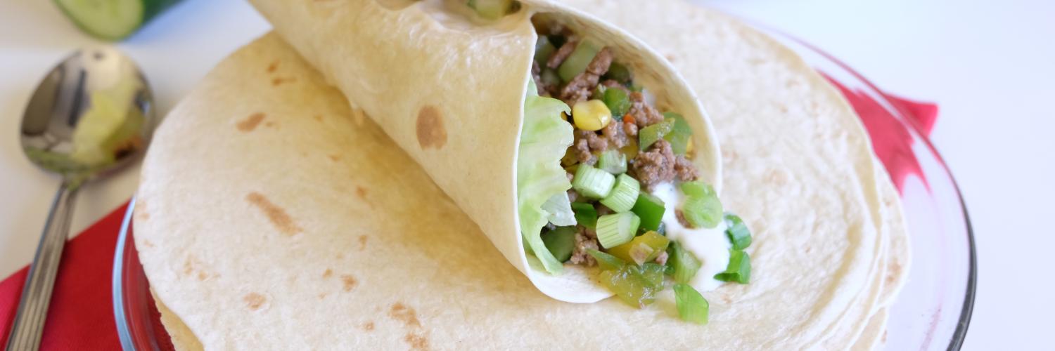 Wraps légers mexicains Wraps légers mexicains