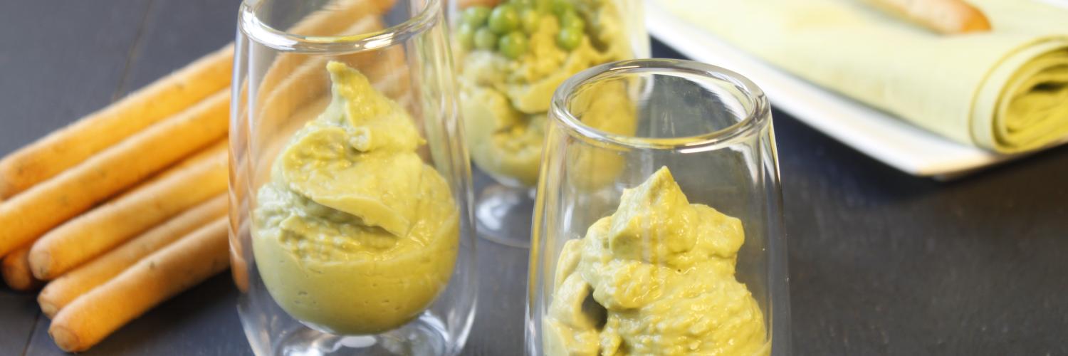 Houmous de petits pois Houmous de petits pois
