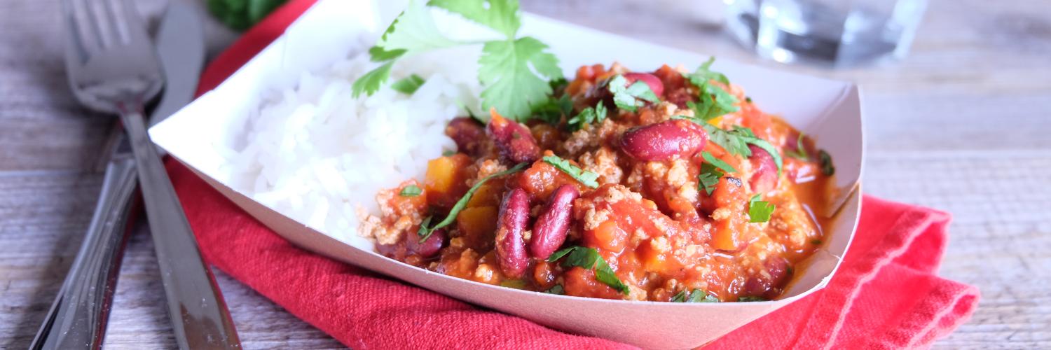 Steak Végétal façon chili sin carne Steak Végétal façon chili sin carne