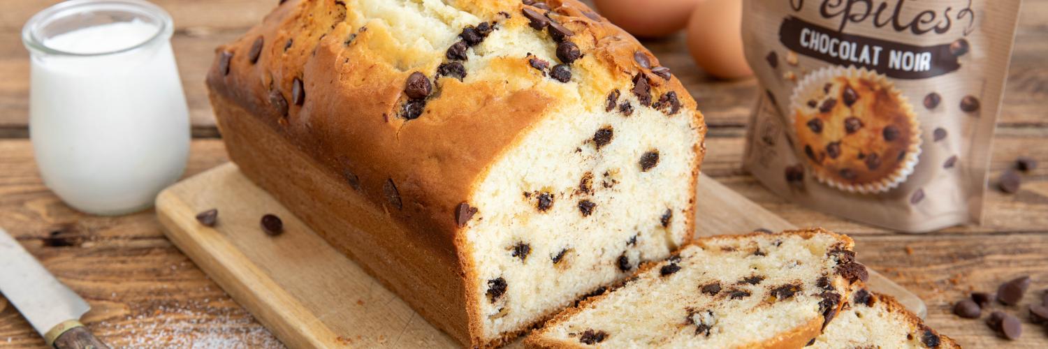 Gâteau au yaourt et pépites de chocolat Gâteau au yaourt et pépites de chocolat