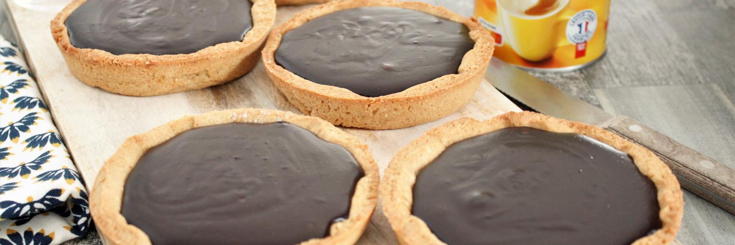 tartelettes chocolat et ricoré tartelettes chocolat et ricoré