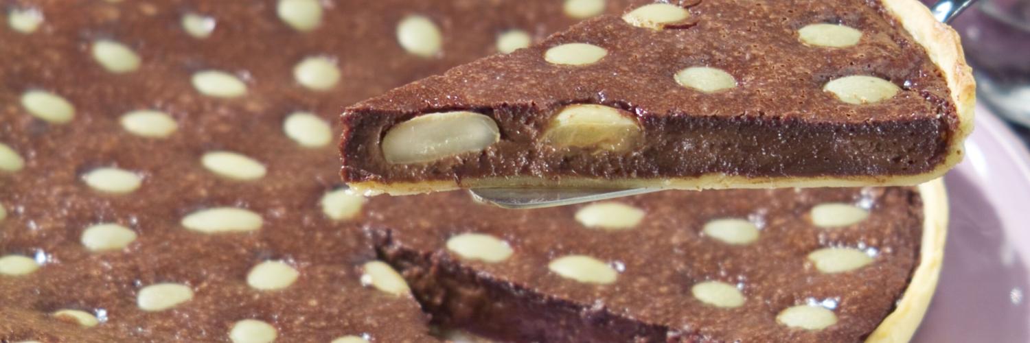 Tarte fondante aux raisins et au chocolat Tarte fondante aux raisins et au chocolat