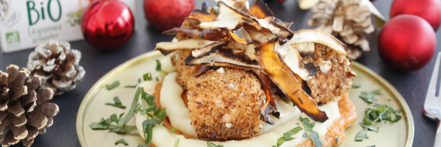 Saumon pané pain d'épices noisettes Saumon pané pain d'épices noisettes