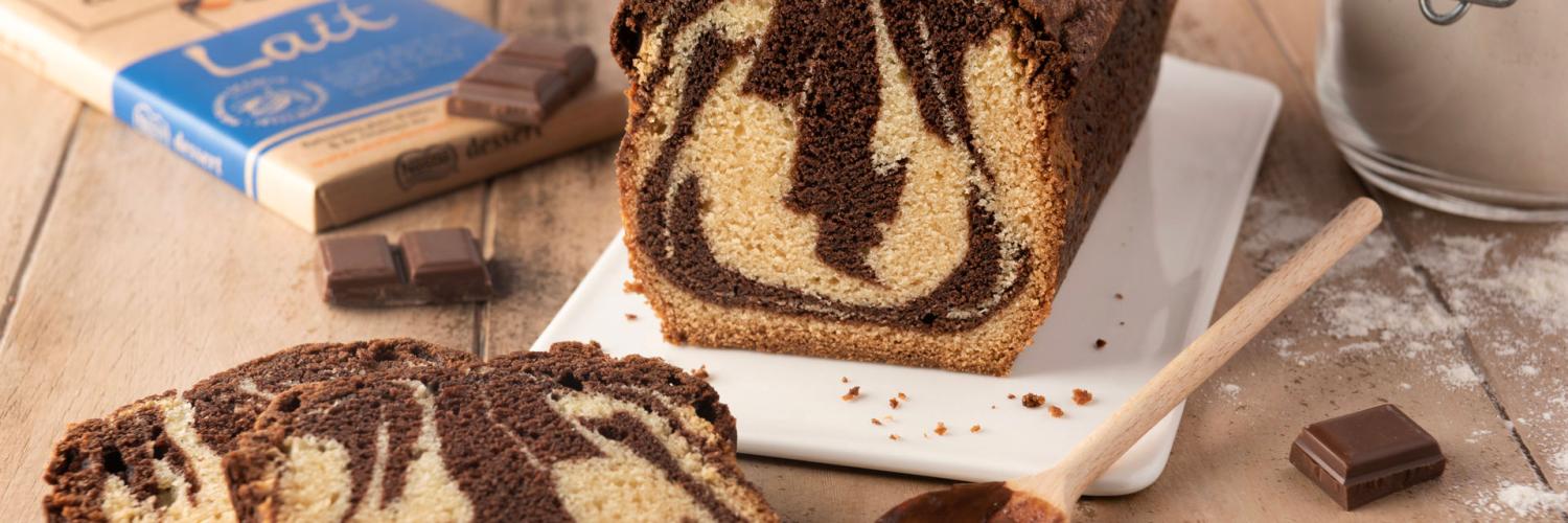 cake marbré au chocolat au lait cake marbré au chocolat au lait