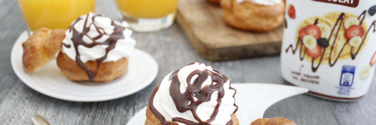 choux chantilly sauce chocolat choux chantilly sauce chocolat