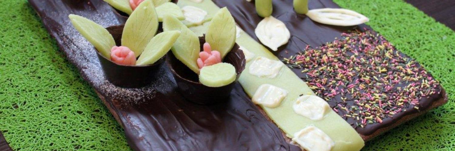 Le jardin en chocolat Le jardin en chocolat