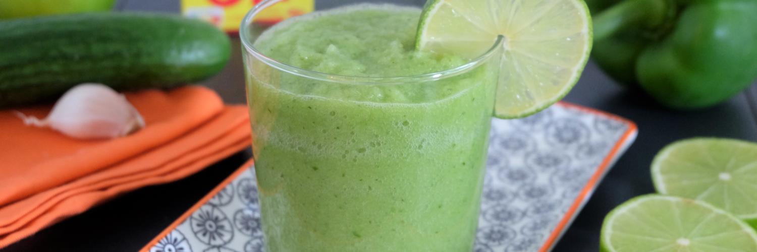 Smoothie concombre poivron pommes granny Smoothie concombre poivron pommes granny