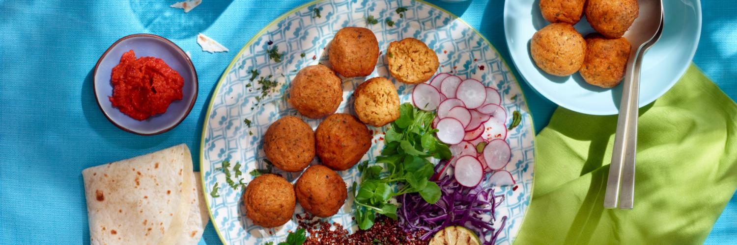 FALAFELS DE PATATES DOUCES FALAFELS DE PATATES DOUCES