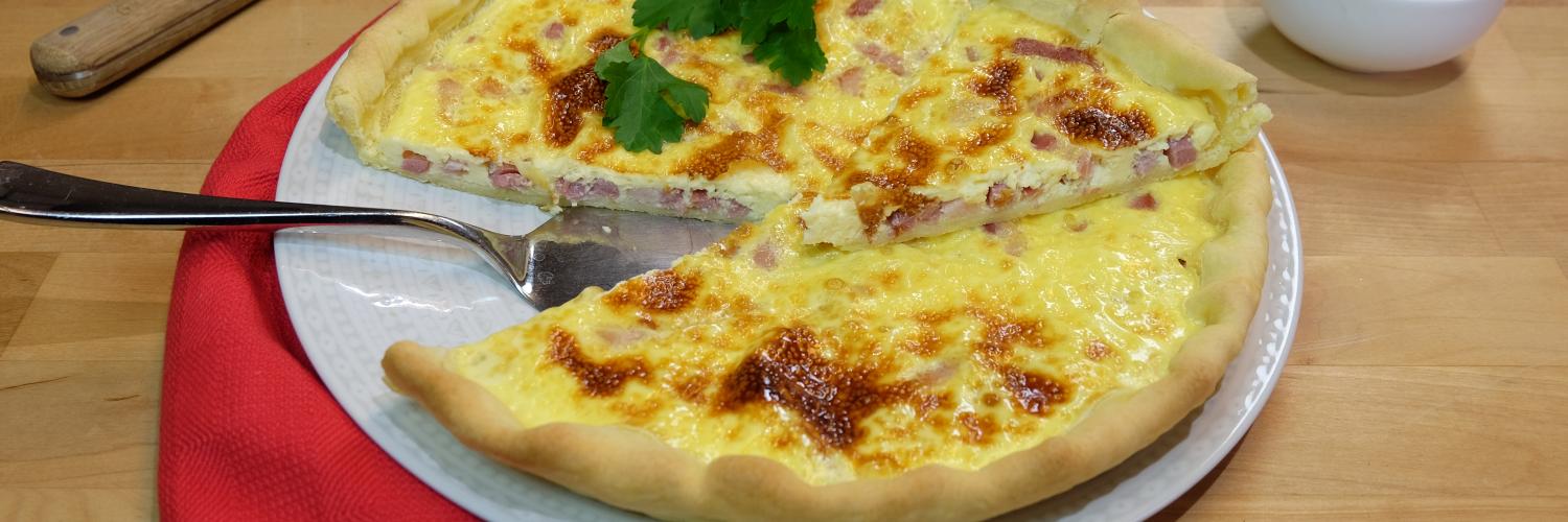 Quiche Lorraine facile Quiche Lorraine facile