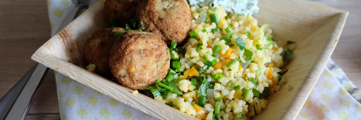 Falafels au boulgour et fines herbes Cookeo Falafels au boulgour et fines herbes Cookeo