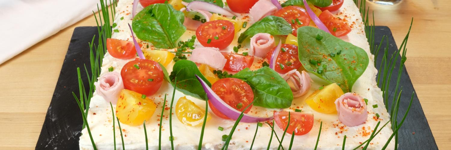 Sandwich cake au jambon Sandwich cake au jambon