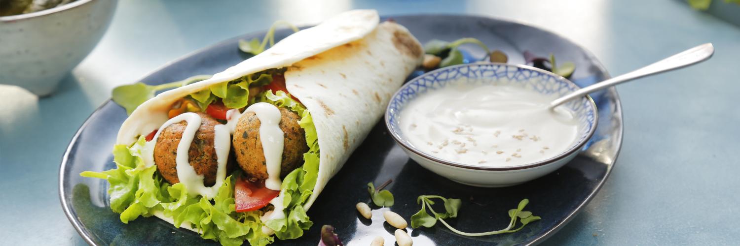 Falafel Wraps Falafel Wraps