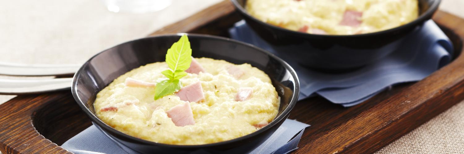 Oeufs brouillés au jambon Oeufs brouillés au jambon