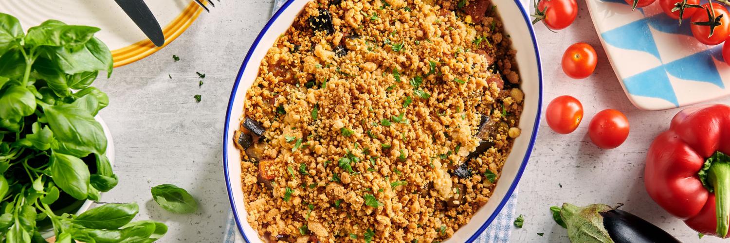 Crumble ratatouille Crumble ratatouille