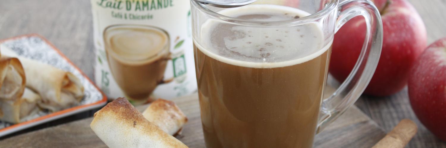 Ricoré Lait d'amande et nems pommes cannelles Ricoré Lait d'amande et nems pommes cannelles