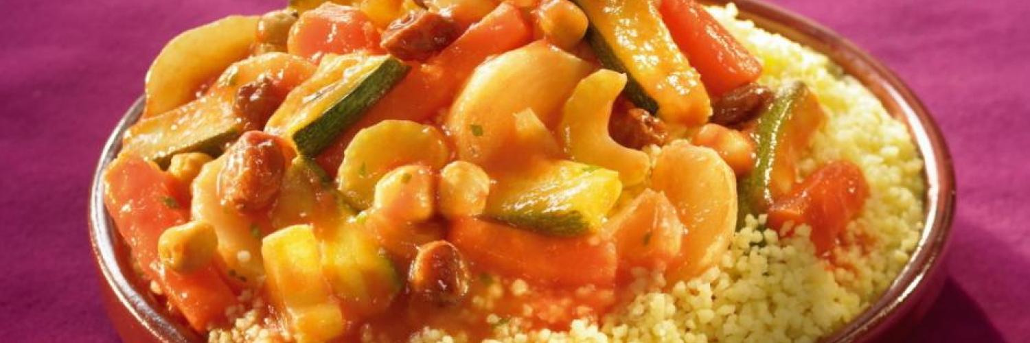 Couscous d'agneau aux légumes Couscous d'agneau aux légumes