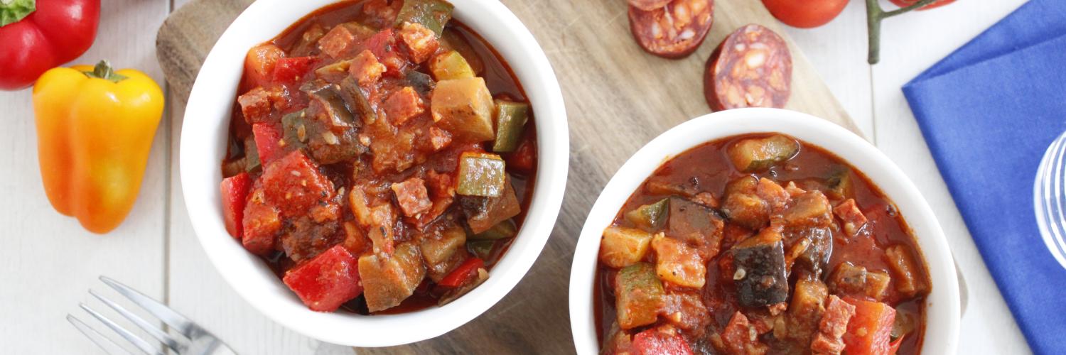 ratatouille chorizo ratatouille chorizo