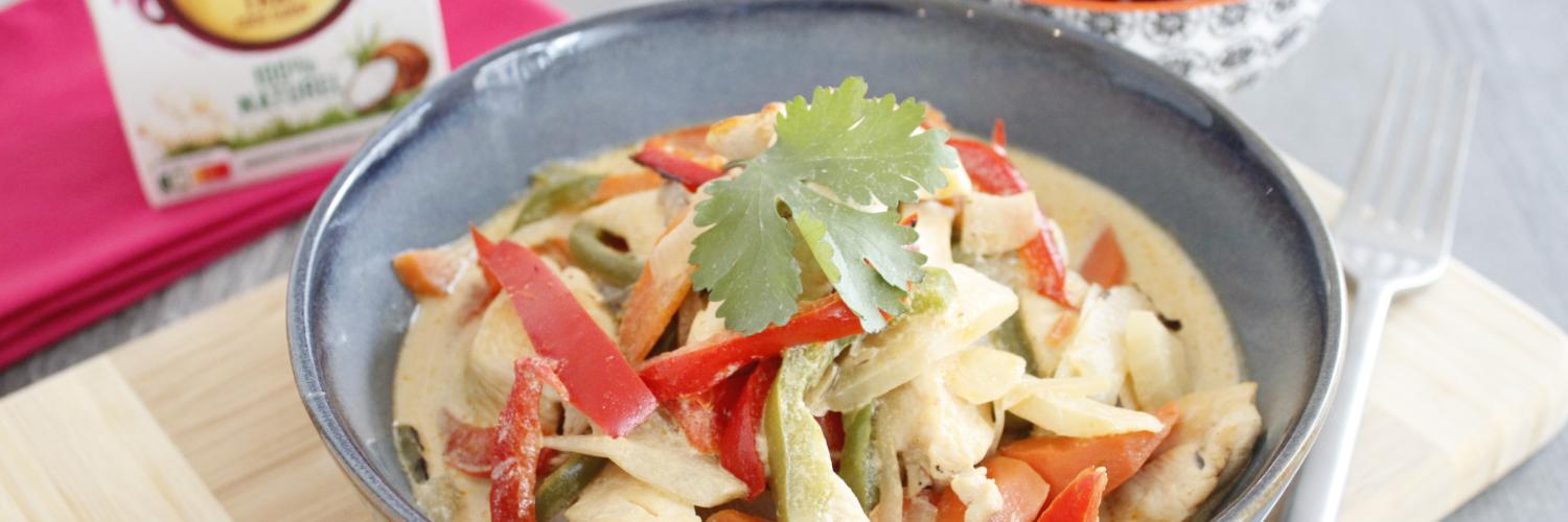 Poelée de poulet thai Poelée de poulet thai