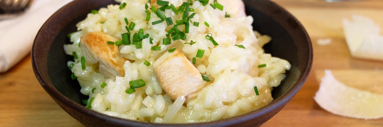 Risotto au poulet Risotto au poulet