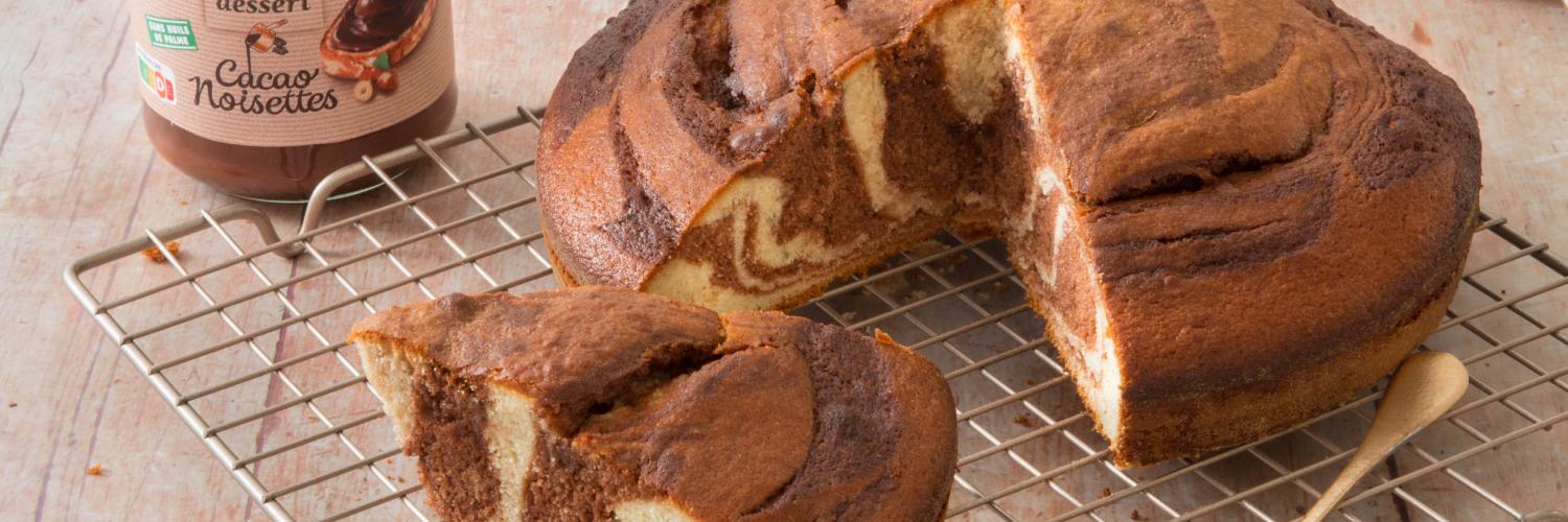 Gâteau yaourt marbré PAT Gâteau yaourt marbré PAT