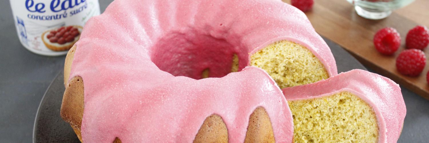 Bundt cake framboises pistaches Bundt cake framboises pistaches