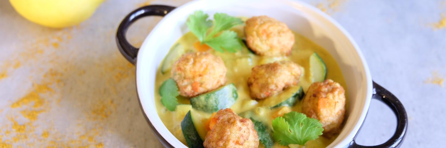 Curry de boulettes de légumes Curry de boulettes de légumes